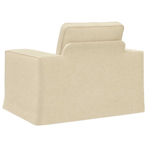 Creme Sofa Stoff 103 cm