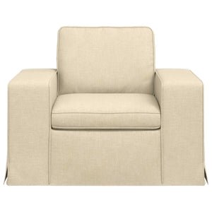 Creme Sofa Stoff 103 cm