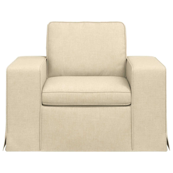 Creme Sofa Stoff 103 cm