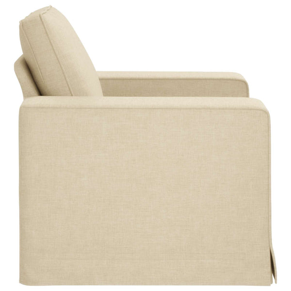 Creme Sofa Stoff 103 cm