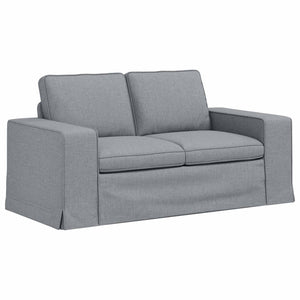 Hellgraues Stoffsofa 162 cm