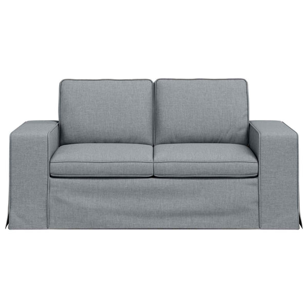 Hellgraues Stoffsofa 162 cm