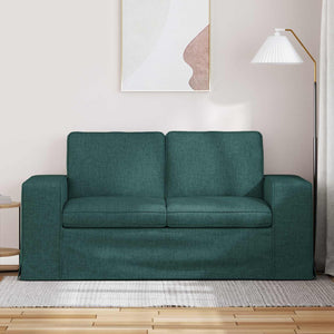 vidaXL Canapé vert foncé 162 x 80 x 82 cm Tissu