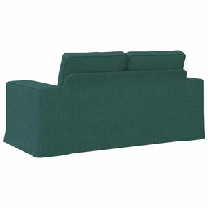 vidaXL Canapé vert foncé 162 x 80 x 82 cm Tissu