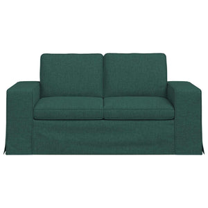 vidaXL Canapé vert foncé 162 x 80 x 82 cm Tissu