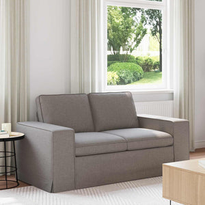 Taupe Stoff Sofa, 162 cm