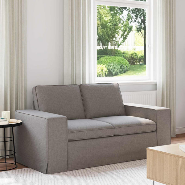Taupe Stoff Sofa, 162 cm