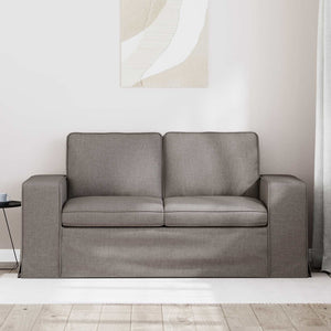 Taupe Stoff Sofa, 162 cm