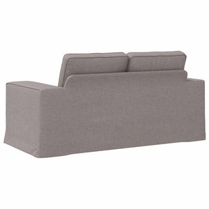 Taupe Stoff Sofa, 162 cm