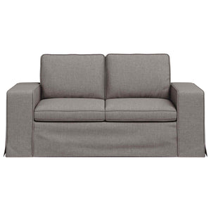Taupe Stoff Sofa, 162 cm