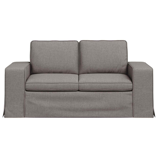 Taupe Stoff Sofa, 162 cm