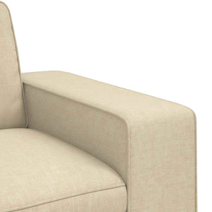 vidaXL Canapé crème 162 x 80 x 82 cm Tissu