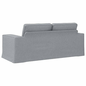 Hellgraues Stoffsofa 182 cm