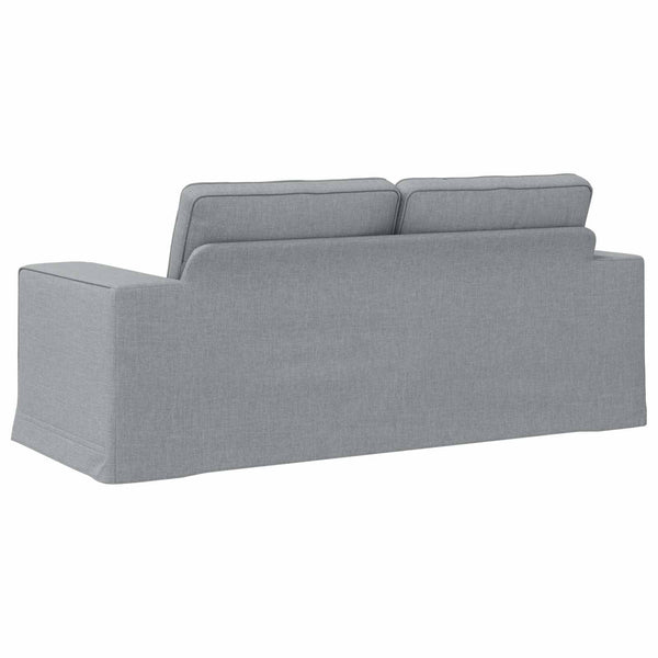 Hellgraues Stoffsofa 182 cm