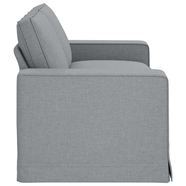 Hellgraues Stoffsofa 182 cm
