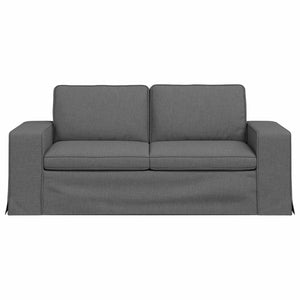 vidaXL Canapé gris foncé 182 x 80 x 82 cm Tissu