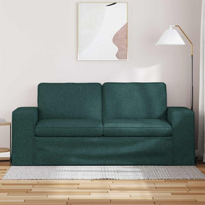 vidaXL Canapé Vert foncé 182 x 80 x 82 cm Tissu