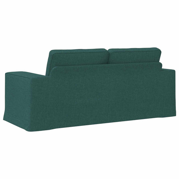 vidaXL Canapé Vert foncé 182 x 80 x 82 cm Tissu