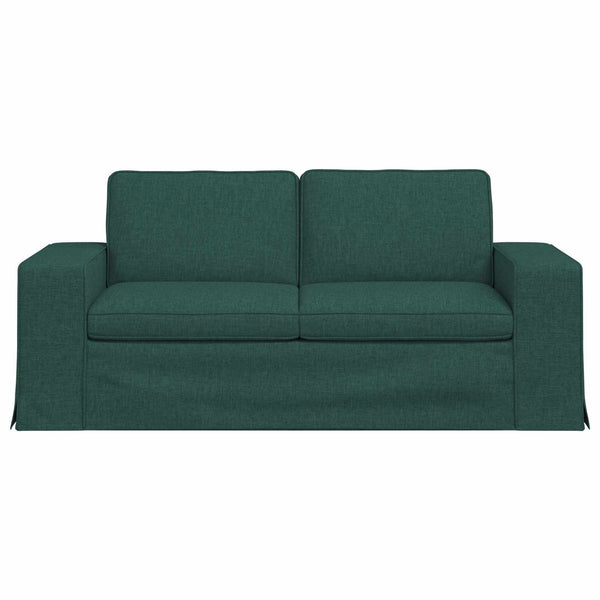 vidaXL Canapé Vert foncé 182 x 80 x 82 cm Tissu