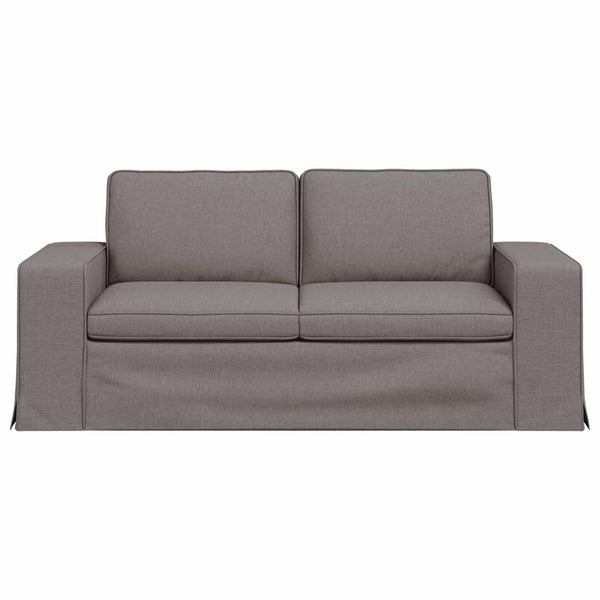 vidaXL Canapé taupe 182 x 80 x 82 cm Tissu