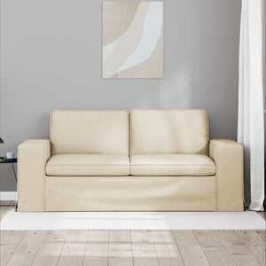 Creme Sofa Stoff 182 cm
