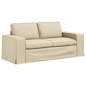 Creme Sofa Stoff 182 cm