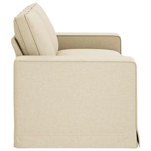 Creme Sofa Stoff 182 cm