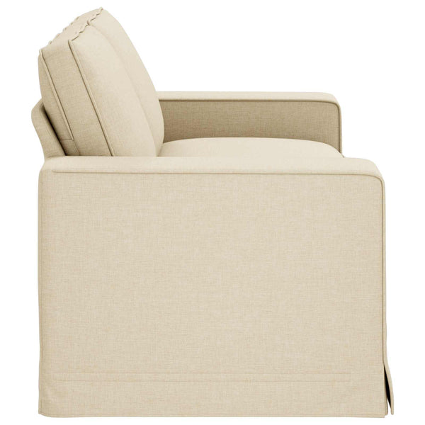 Creme Sofa Stoff 182 cm