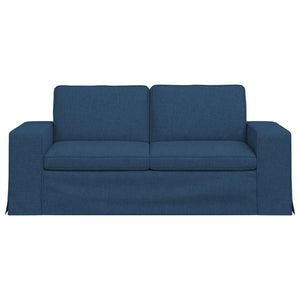 Blaues Stoffsofa 182 cm