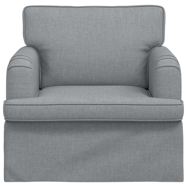 vidaXL Canapé Gris clair 84 x 80 x 85 cm Tissu