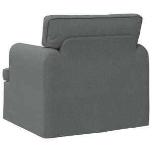 Dunkelgraues Stoffsofa 84x80x85 cm