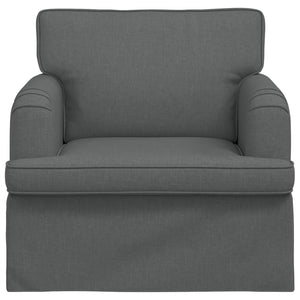 Dunkelgraues Stoffsofa 84x80x85 cm