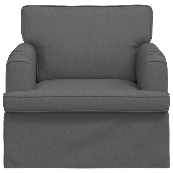 Dunkelgraues Stoffsofa 84x80x85 cm