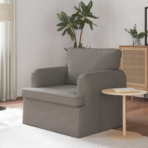 Sofa Taupe Stoff 84x80x85 cm