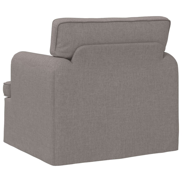 Sofa Taupe Stoff 84x80x85 cm