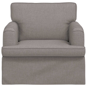 Sofa Taupe Stoff 84x80x85 cm