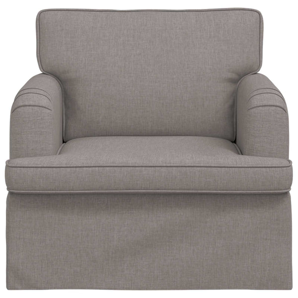 Sofa Taupe Stoff 84x80x85 cm