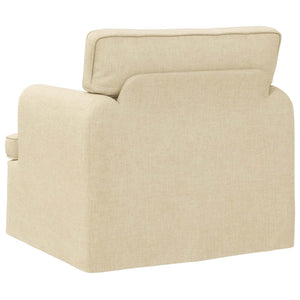 Creme Stoff Sofa 84x80x85 cm