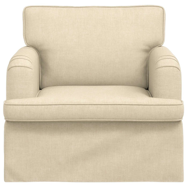 Creme Stoff Sofa 84x80x85 cm