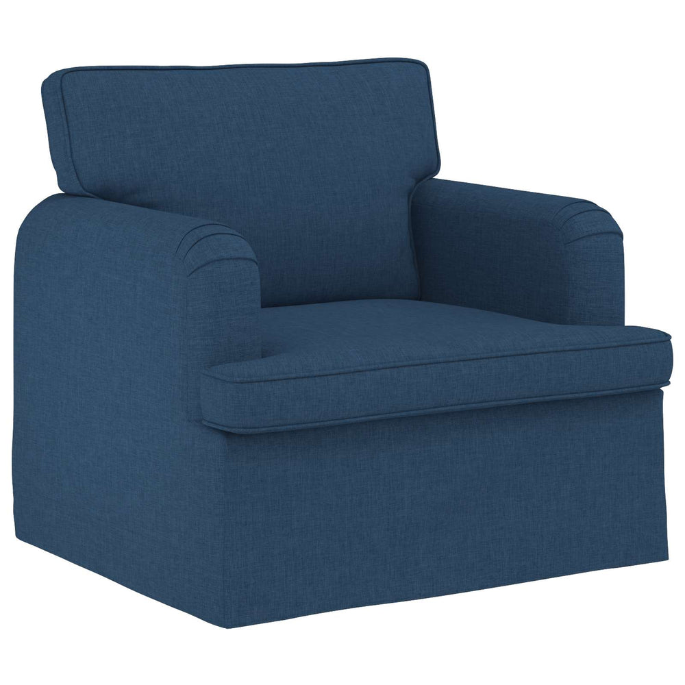Blaues Stoffsofa 84x80x85cm