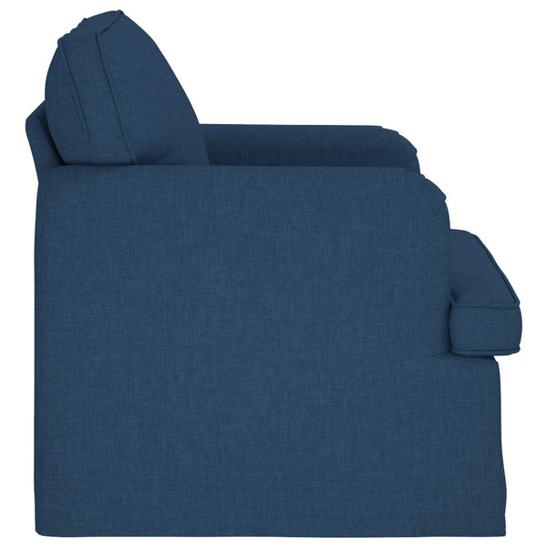 Blaues Stoffsofa 84x80x85cm