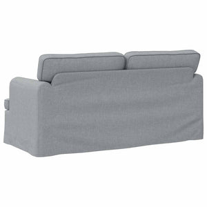 Hellgraues Stoffsofa 162 cm