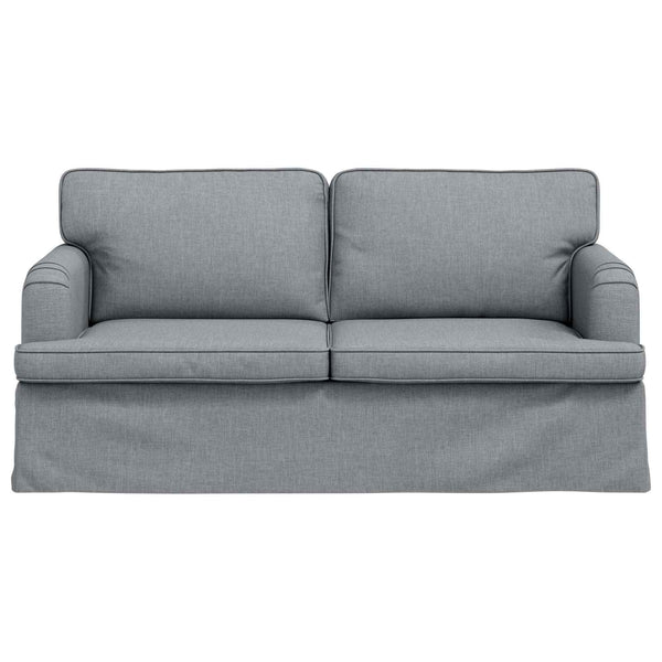 Hellgraues Stoffsofa 162 cm