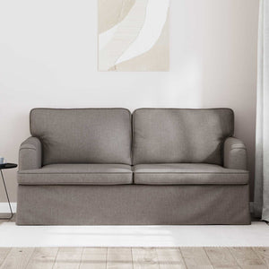 Taupe Stoff Sofa 162 cm