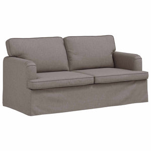 Taupe Stoff Sofa 162 cm
