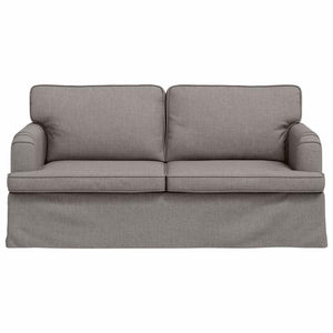 Taupe Stoff Sofa 162 cm