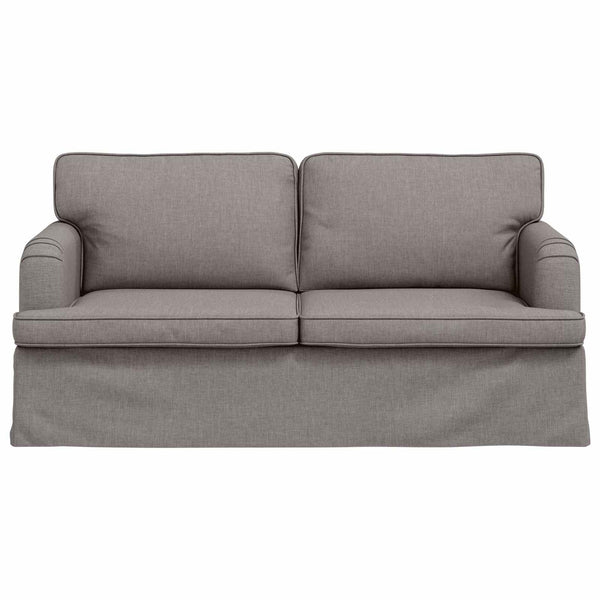 Taupe Stoff Sofa 162 cm