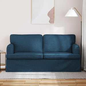 Blaues Stoff Sofa 162 cm
