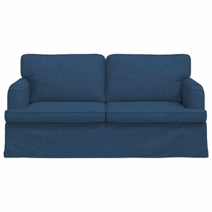 Blaues Stoff Sofa 162 cm