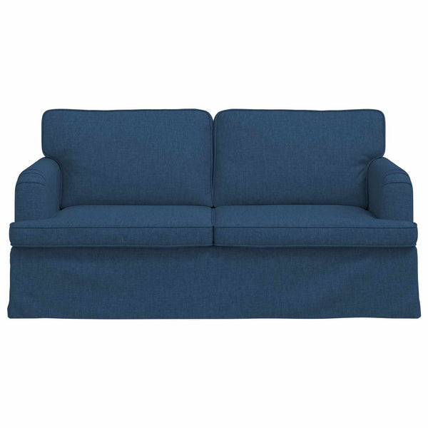 Blaues Stoff Sofa 162 cm
